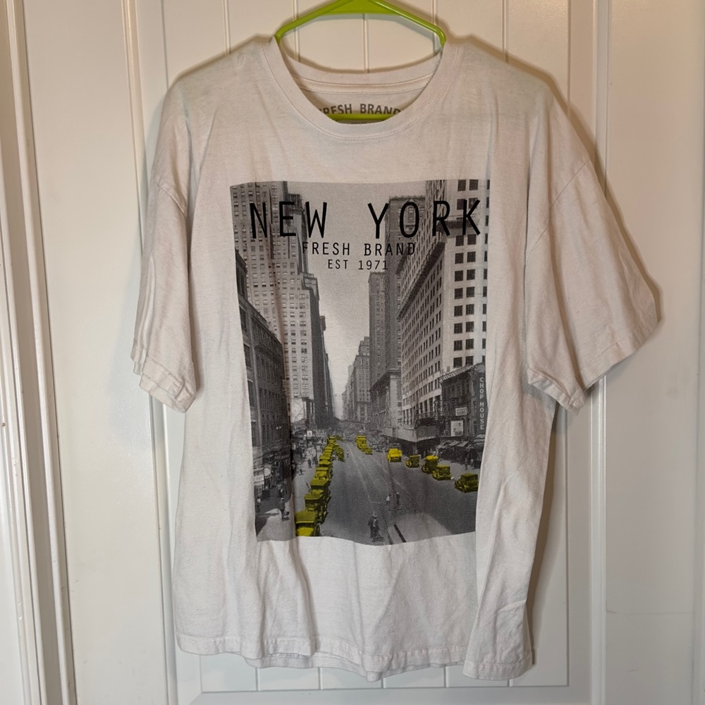 Fresh Brand New York Graphic T-Shirt Size X-Large XL Y2K